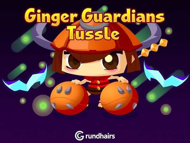 Ginger Guardians Tussle Game Cover Art Ginger Guardians Tussle Game Cover